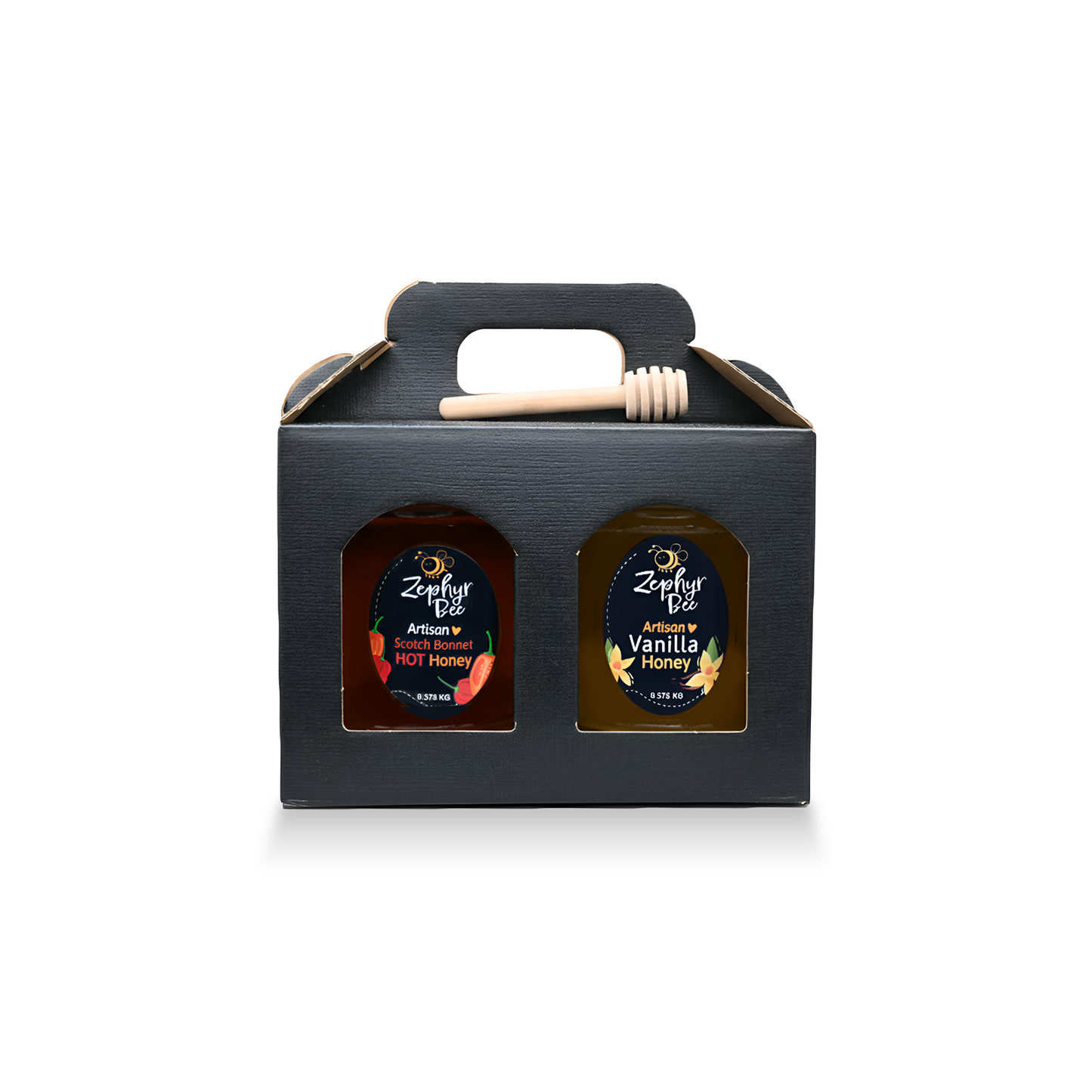 2-Jar Artisan Honey Gift Box