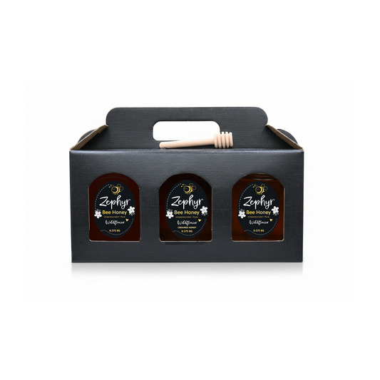 3-Jar Pure Honey Gift Box